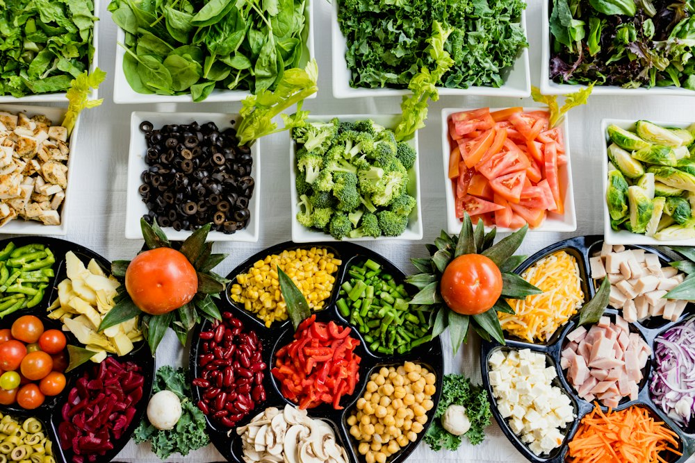 Fresh vegetables for fermentation